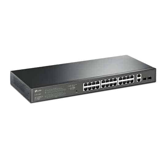 (image for) TP-LINK 28-Port Gigabit Easy Smart PoE+ Switch
